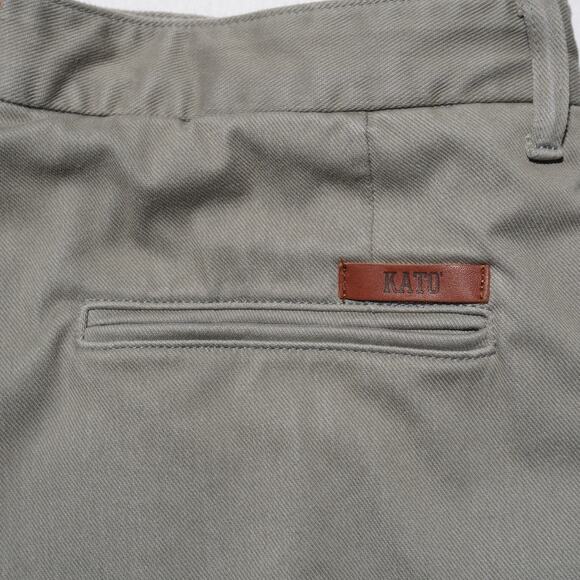 KATO by Hiroshi Kato Slim Trousers Men’s 32 • Made in USA • Stretch Twill Chinos - Picture 14 of 16